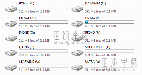 RAMDisk-常用内存盘工具软件速度测试
